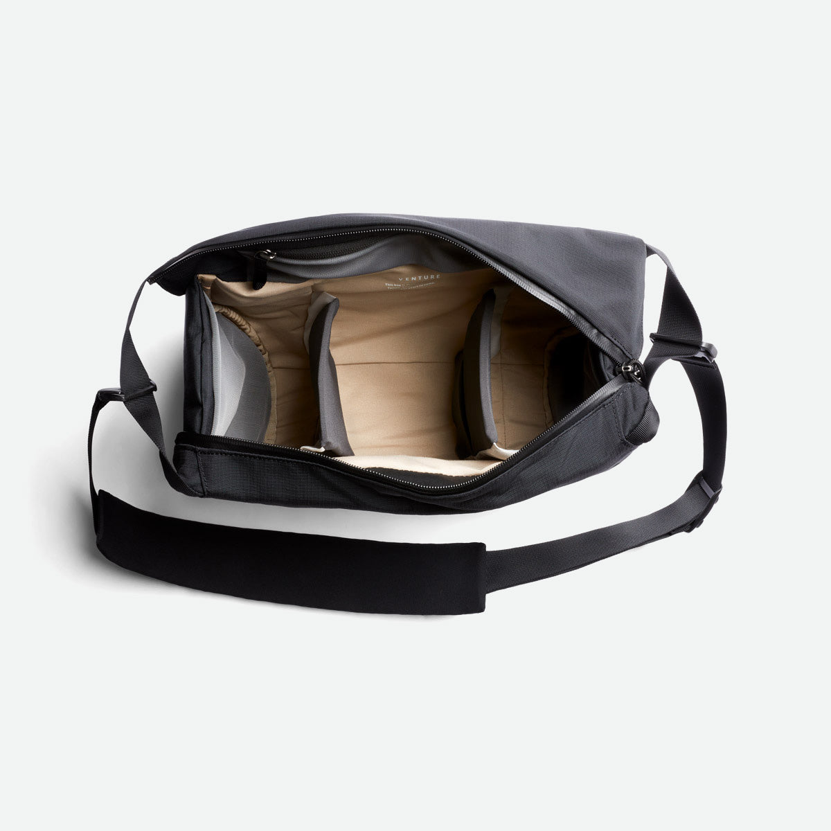 Bellroy Venture Sling 10L - Camera Edition Black - indvendigt design