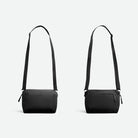 Bellroy Venture Travel Crossbody Jet Black (Leather Free) forside og bagside