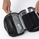 Black Ember Dopp Kit