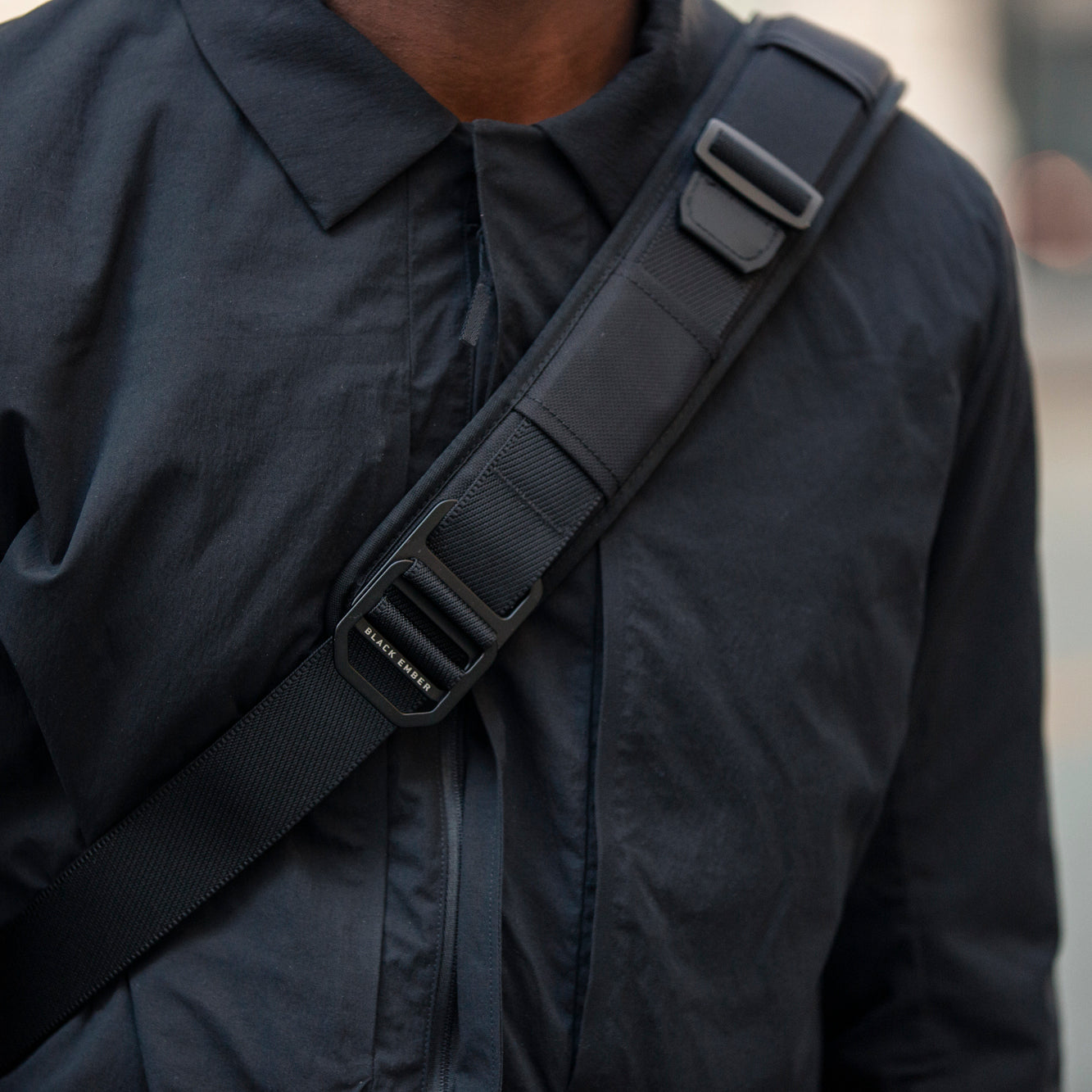 Black Ember Forge Shoulder Strap - Lifestyle