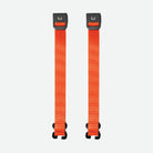 Black Ember Citadel 25 Compression Straps (Set of Two) - Ember Orange