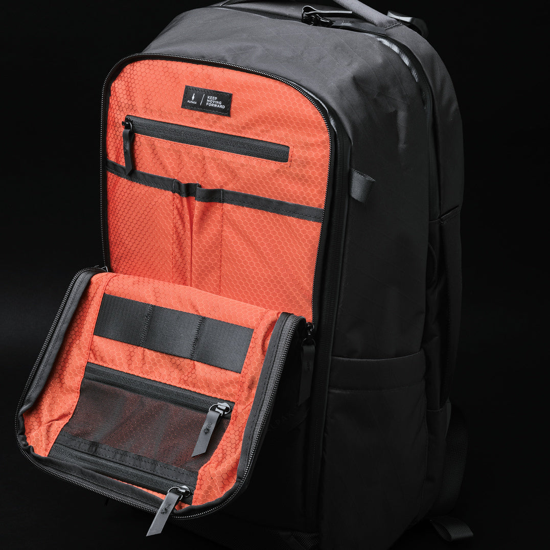 Alpaka Elements Travel Backpack - X-Pac® VX42 Black