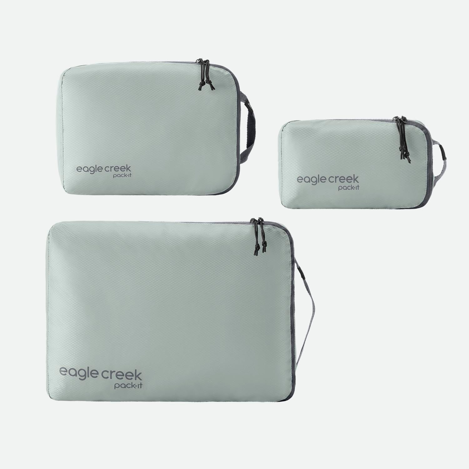 Eagle Creek Pack-It™ Isolate Cube Set XS/S/M Storm Grey coverbillede