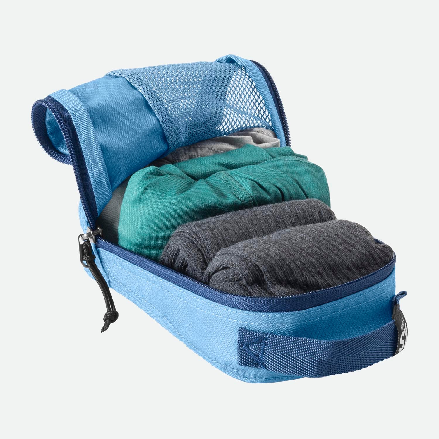 Eagle Creek Pack-It™ Reveal Cube Set XS/S/M Blue Dawn - Reveal Cube XS - pakket med sammenrullet tøj