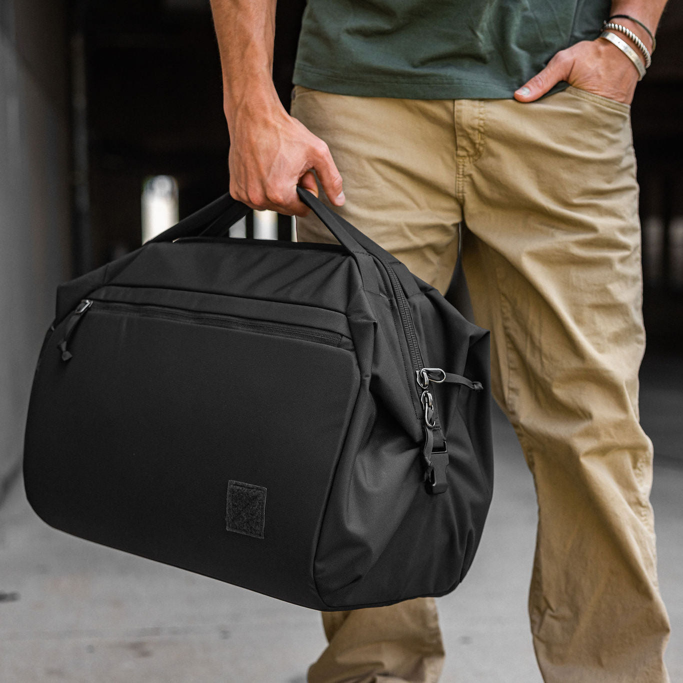 Evergoods Transit Duffel 35L - Solution Dyed Black - Lifestyle