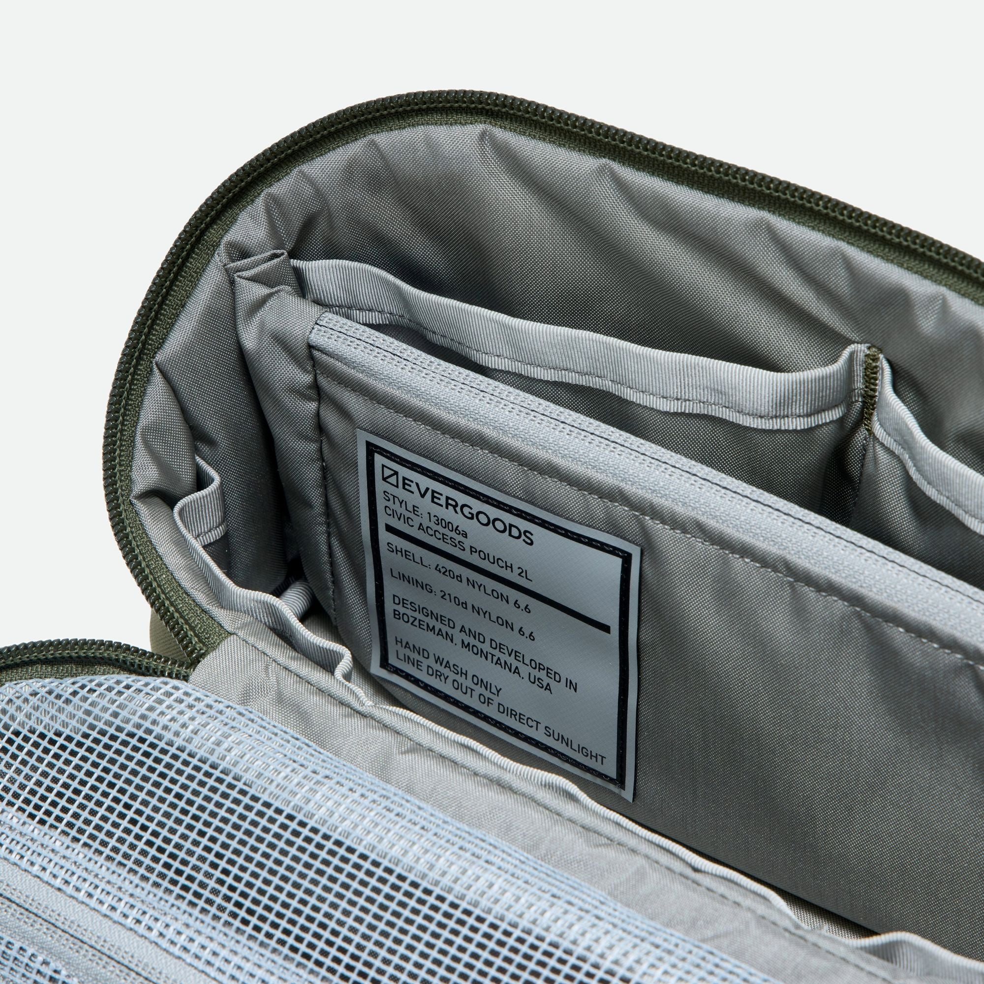 Evergoods Civic Access Pouch 2L OD Green