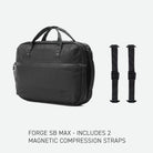 Forge SB Max - Jet Black Compression Straps