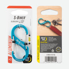 Nite Ize S-Biner SlideLock Aluminum #3 Blue