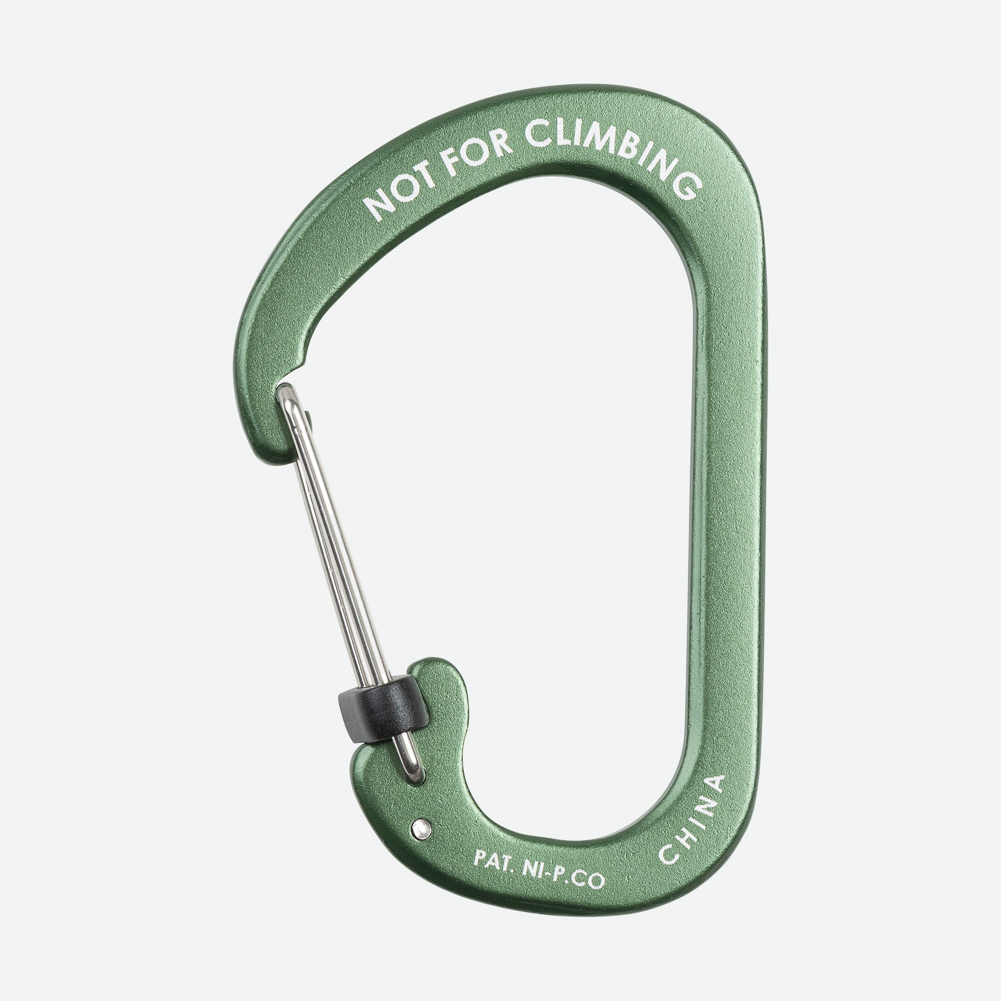 Nite Ize SlideLock Carabiner Aluminum #4 Olive