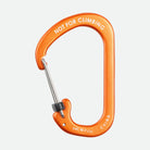 Nite Ize SlideLock Carabiner Aluminum #4 Orange