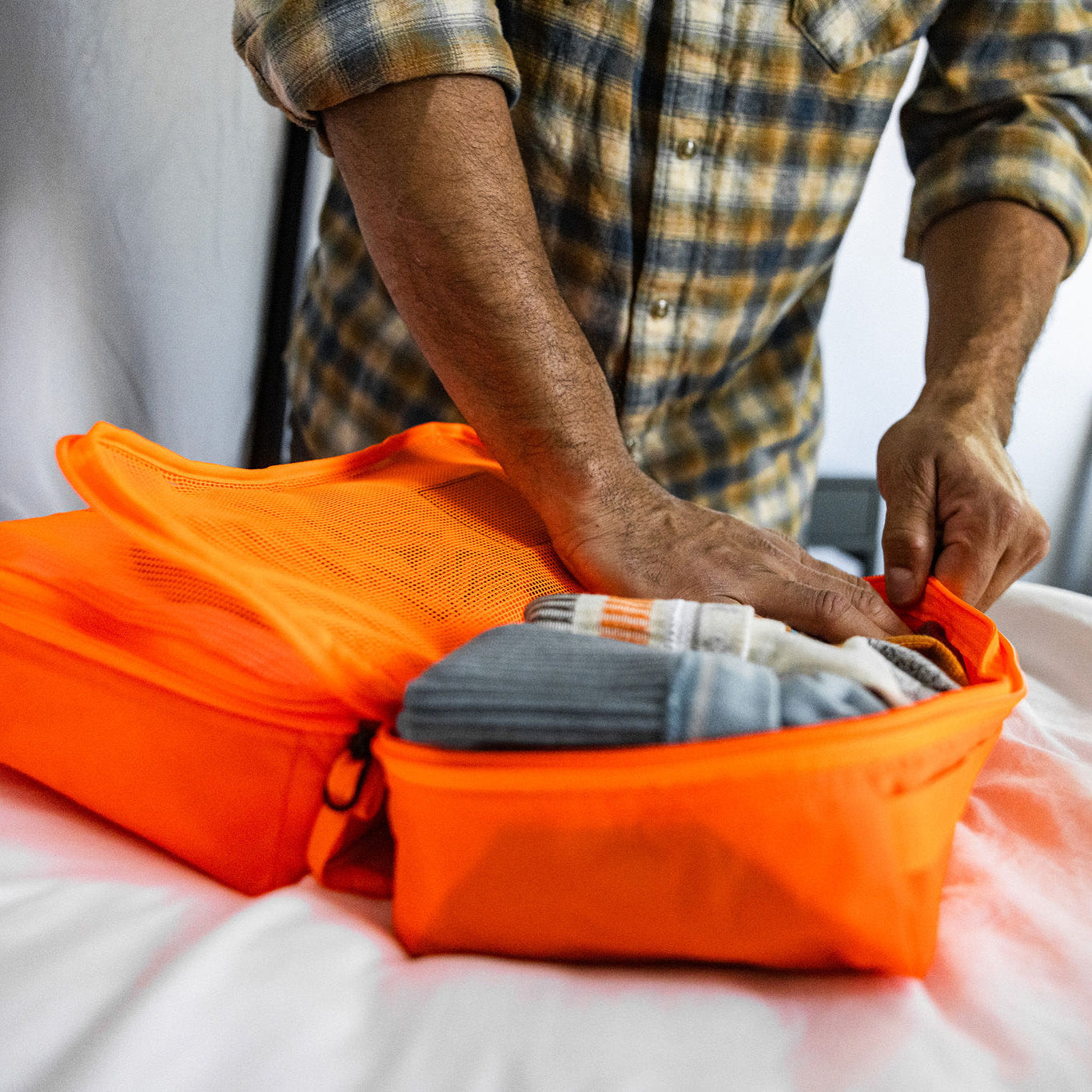 Evergoods Transit Packing Cube 8L Hot Orange