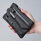 Alpaka Zip Clutch Black