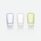 humangear GoToob+ 3-Pack Medium Clear/Green/Blue